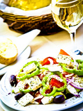 Greek Salad  Plaka District  Athens  Greece