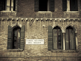 Corte Seconda Del Milion (Probable Location of Marco Polo's Family Residence)  Venice  Italy