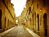 Avenue of the Knights (Ippoton Street)  Rhodes Town  Rhodes  Greece