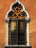 Italy  Veneto  Verona  Western Europe  a Tpical Pointed Window from the Veneto Region