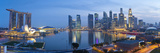 Central Business District and Marina Bay Sands Hotel  Singapore