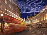 Christmas Decorations  Regent Street  London  England  UK