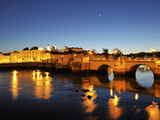 Tavira at Sunset Algarve  Portugal