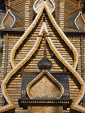 Russia  Moscow  Wooden Church at Izmaylovo Flea Market Close to Izmailovsky Park - also known as Ve