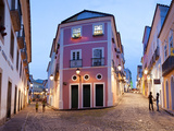 Colonial Centre at Dusk  Pelourinho  Salvador  Bahia  Brazil