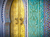 Royal Palace Door  Fes  Morocco
