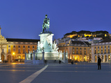 Terreiro Do Paco at Twilight  One of the Centers of the Historical City  Lisbon  Portugal