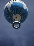 The Die Welt Observation Balloon on Kniederkircherstrasse  Potsdamer Platz  Berlin  Germany