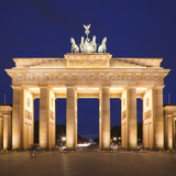 Brandenburg Gate  Pariser Platz  Berlin  Germany