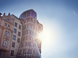 Europe  Czech Republic  Central Bohemia Region  Prague  the Swinging House or Dancing House by Rich