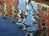 Canal Reflections  Burano  Veneto Region  Italy