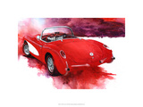 '57 Red Corvette