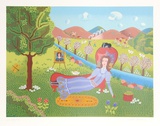 Girl on Divan