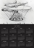 Detail of a Design For a Flying Machine  c1488