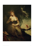 Perdita with the Furies and Ariel