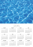 Speckled Water Pattern in Resort Swimmimg Pool