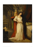 Desdemona Retiring to her Bed  1849