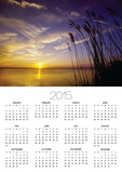 Sunset on the Barnegat Bay and Sea Oats