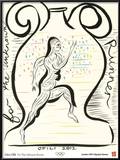 2012 Olympics-Chris Ofili-For the Unknown Runner
