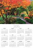 Fall colors at Portland Japanese Gardens  Portland Oregon