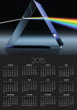 Light Beam Through Glass Prism