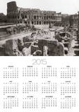 Roman Colosseum and Surrounding Ruins