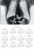 X-ray of butterflies in the stomach