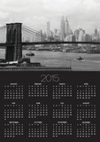 Manhattan Skyline And Brooklyn Bridge