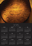 Aztec Carved Calendar Stone