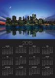 Manhattan Skyline and Reflection