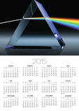 Light Beam Through Glass Prism