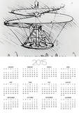 Detail of a Design For a Flying Machine  c1488