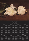 Branch of White Peonies and Secateurs  1864