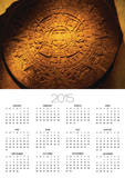 Aztec Carved Calendar Stone
