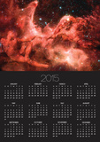 Adam and God Touching in Nebula