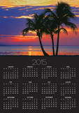 Colorful Sunset over Sombrero Beach in the Florida Keys