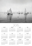Sailboats Waiting to Race