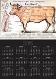 Beef: Diagram Depicting the Different Cuts of Meat