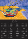 Fishing Boats on the Beach at Saintes-Maries-De-La-Mer