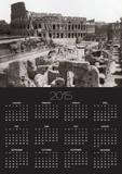 Roman Colosseum and Surrounding Ruins