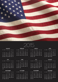 Closeup of American Flag
