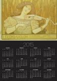 Reproduction of a Poster Advertising "Violin Lessons " Rue Denfert-Rochereau  Paris  1898