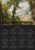 View of Salisbury Cathedral from the Bishop's Grounds  circa 1822