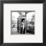 Lucinda in a Telephone Box  London  1959