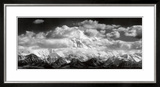 Mt McKinley Range  Clouds  Denali National Park  Alaska  1948