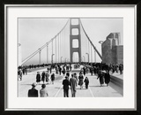 Golden Gate Opening  San Francisco  California  c1937