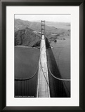 San Francisco  California - Golden Gate Bridge from Bridge Pinnacle