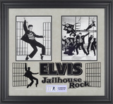Elvis Presley "Jailhouse Rock" framed presentation