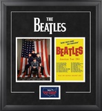 The Beatles "1964 USTour" framed presentation