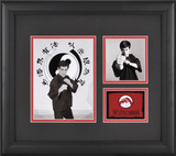 Bruce Lee "The Little Dragon" framed presentation